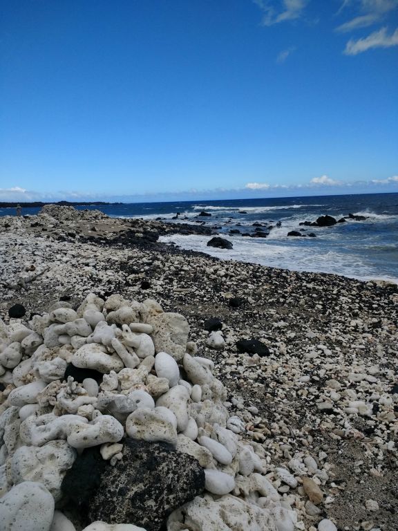 Kanaio beach at the end of the trail